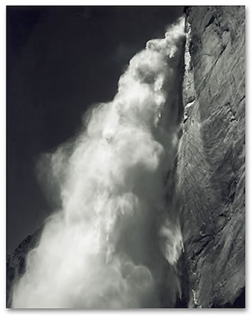 ansel adams photography yosemite. In about 1936, Adams shot this